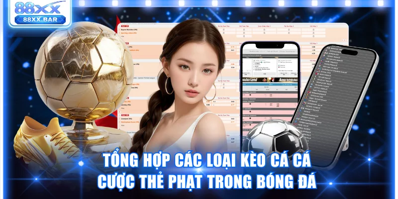 Tổng hợp các loại kèo cá cá cược thẻ phạt trong bóng đá 